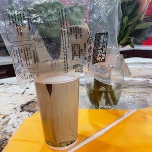 Yoda cup with 1999 Yoda topper! Topper brand New still in bag!!